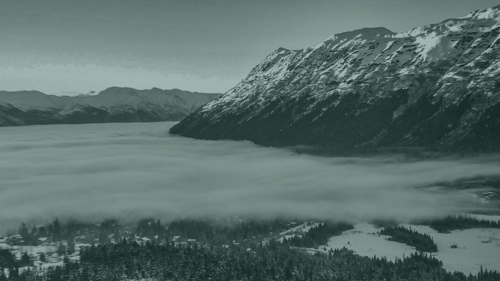 Overlooking Alyeska Ski Valley